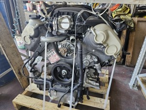 Panamera 3.6 V6 Benzinli Motor Çıkma Dolu Komple Cwa Motor