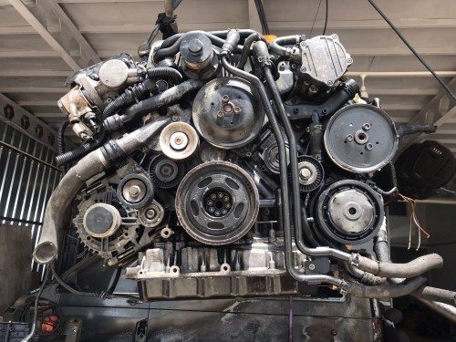 Audi A5 3.0 V6 Benzinli Süper Şarz Motor Çıkma Ve Sıfır Sandık Motor Kod Caj Cak Cca